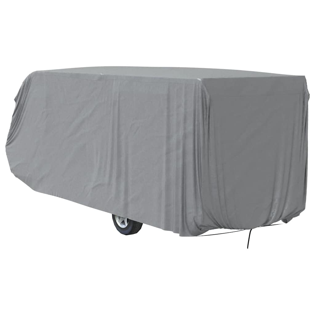 Poťah na karavan sivý 732x250x220 cm netkaná textília