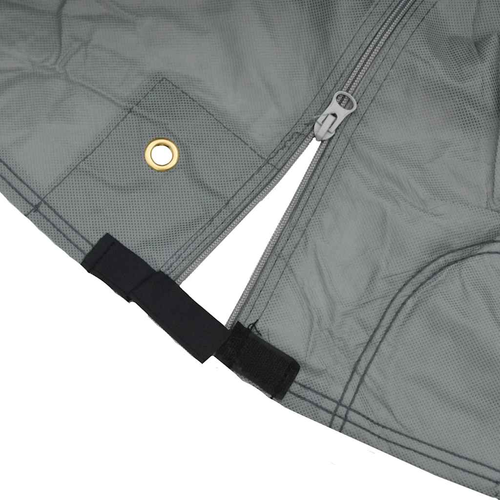 Poťah na karavan sivý 732x250x220 cm netkaná textília