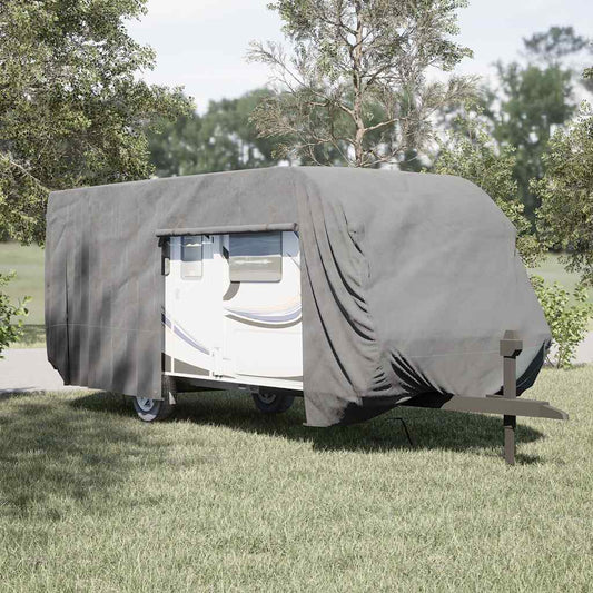 Poťah na karavan sivý 732x250x220 cm netkaná textília