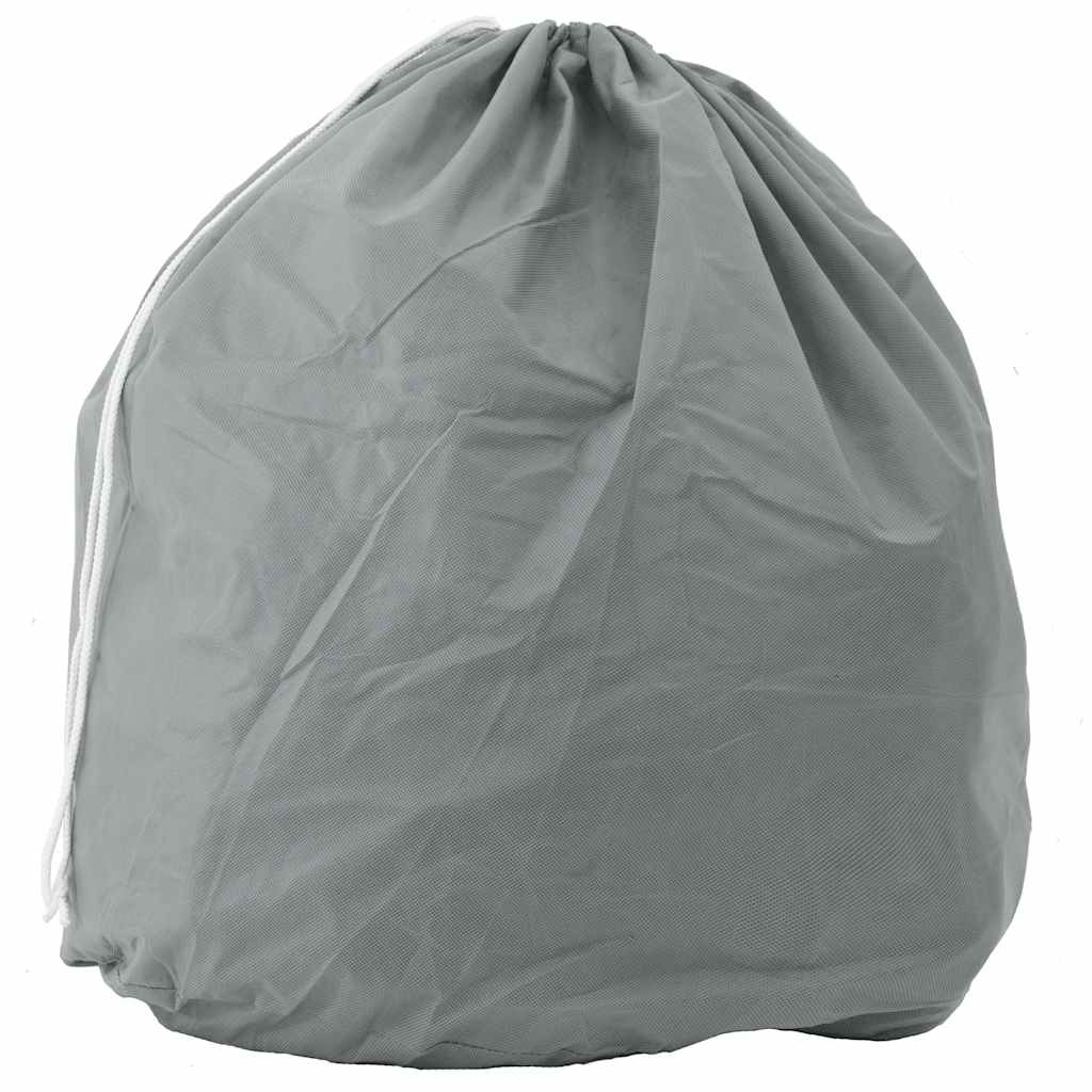 Kryty na obytné autá sivé 970x235x275 cm netkaná textília