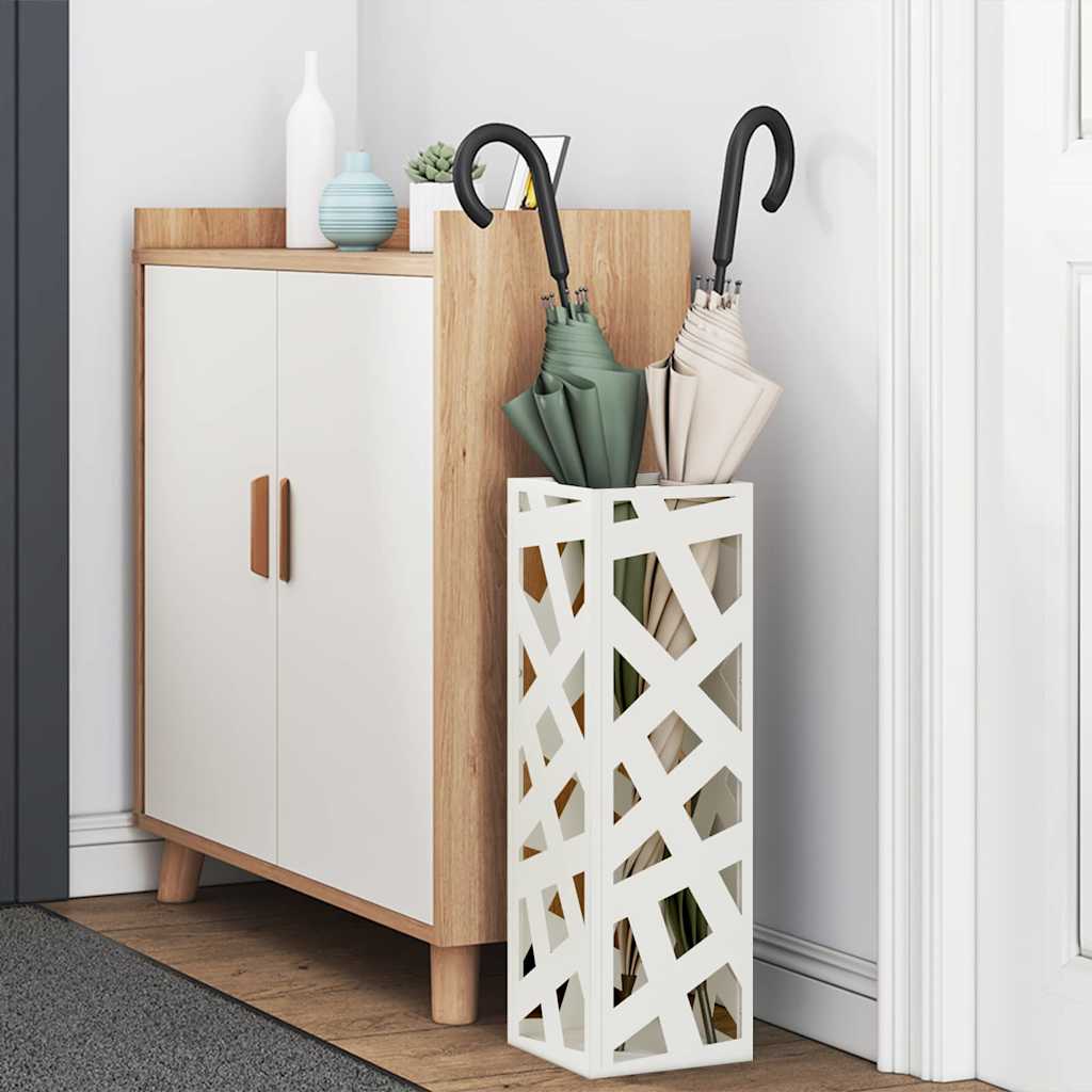 Stojan Na Slnečník Biela 15.5 X 15.5 X 49 Cm Kov