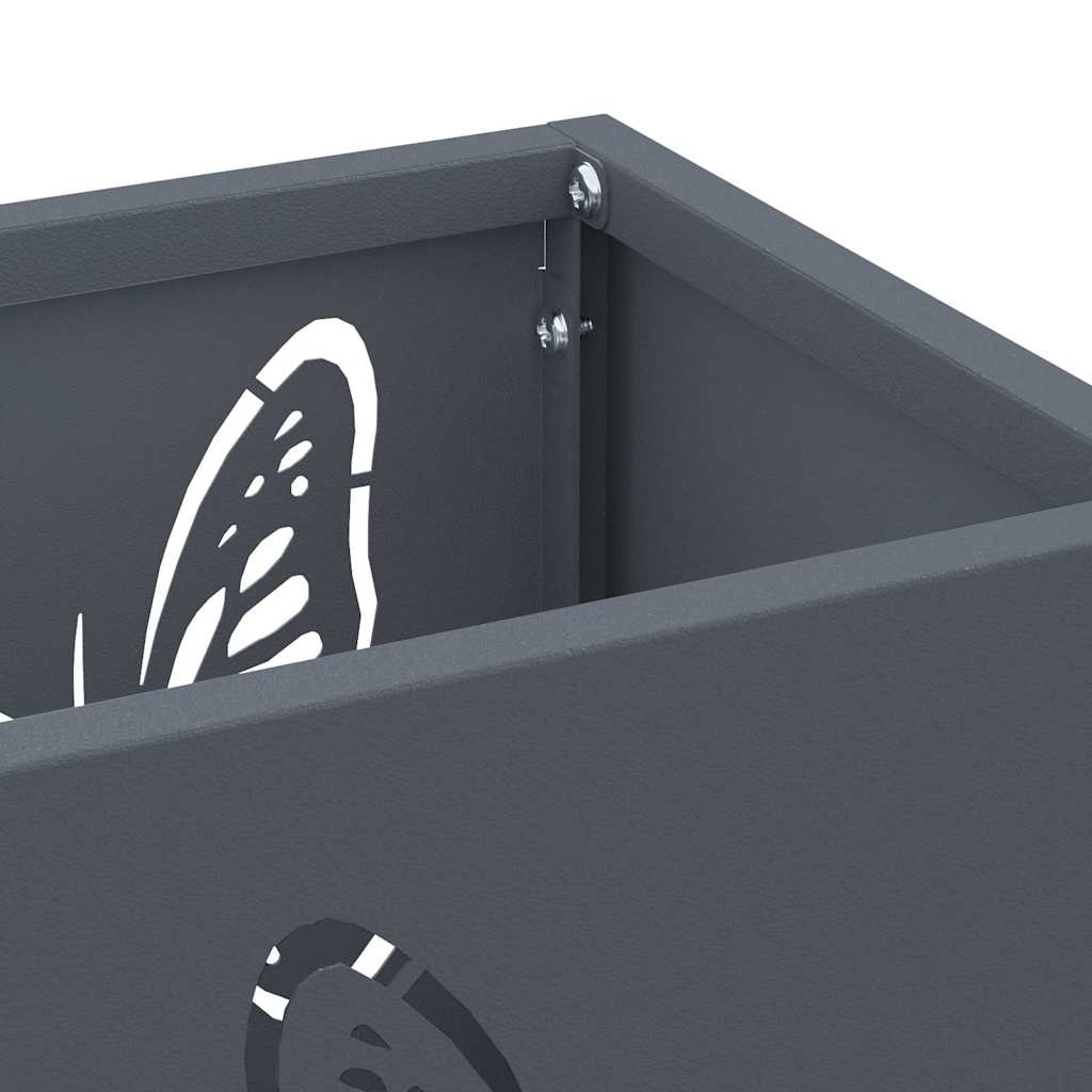 Stojan Na Slnečník Antracit 15.5 X 15.5 X 49 Cm Kov