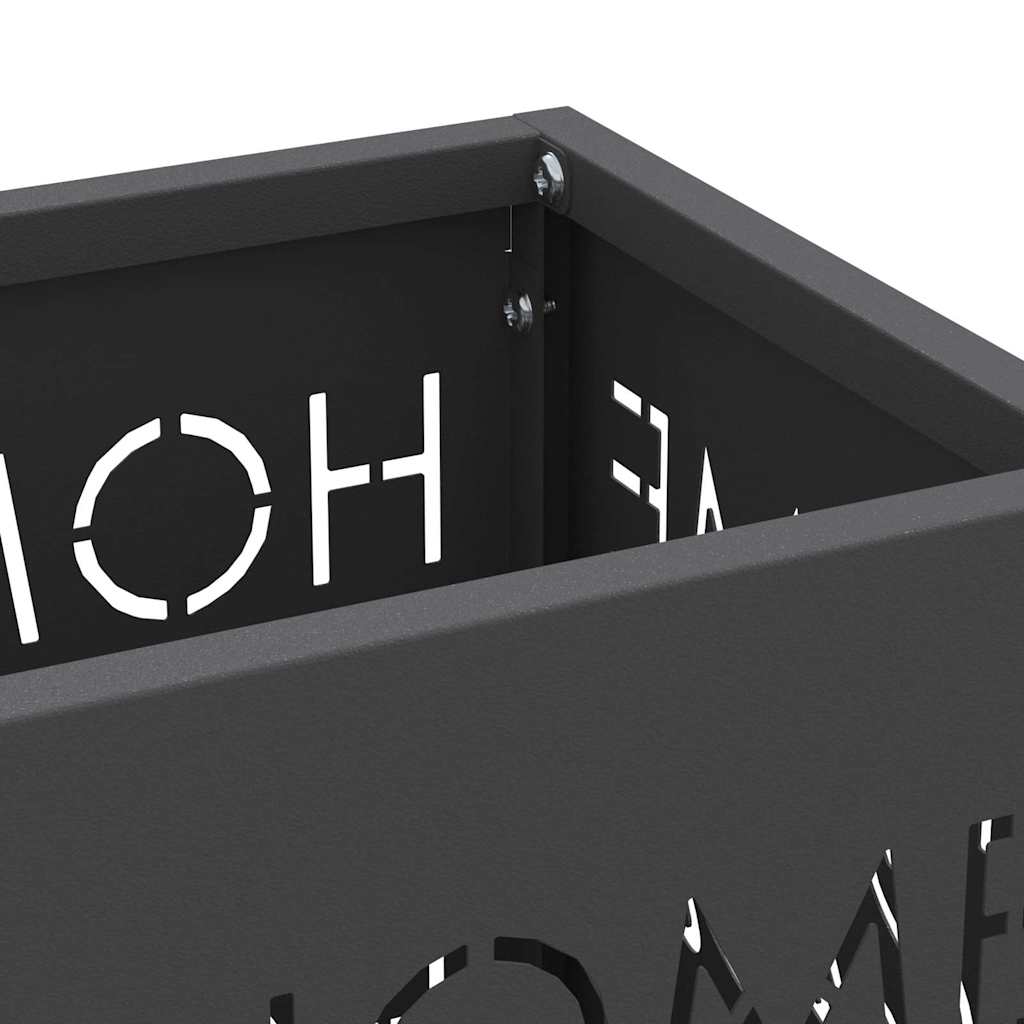 Stojan Na Slnečník Čierna 15.5 X 15.5 X 49 Cm Kov