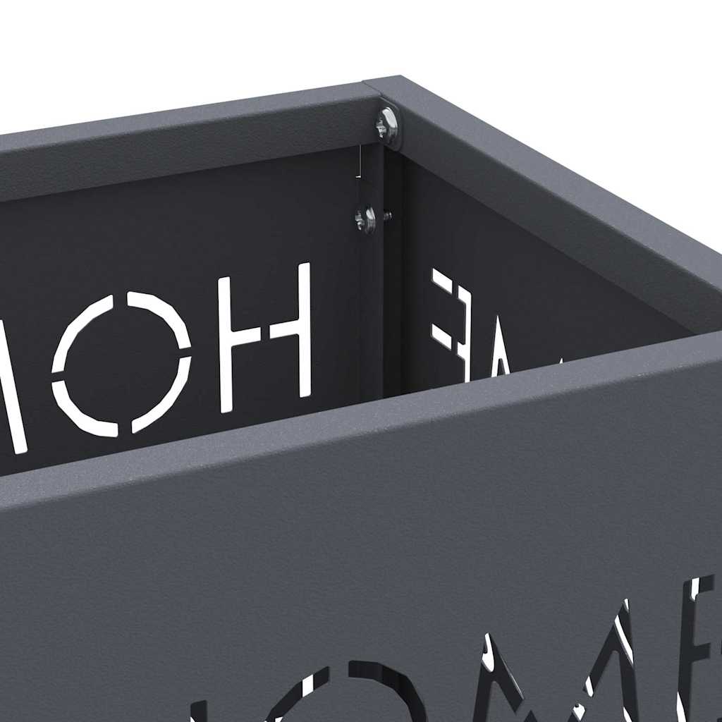 Stojan Na Slnečník Antracit 15.5 X 15.5 X 49 Cm Kov