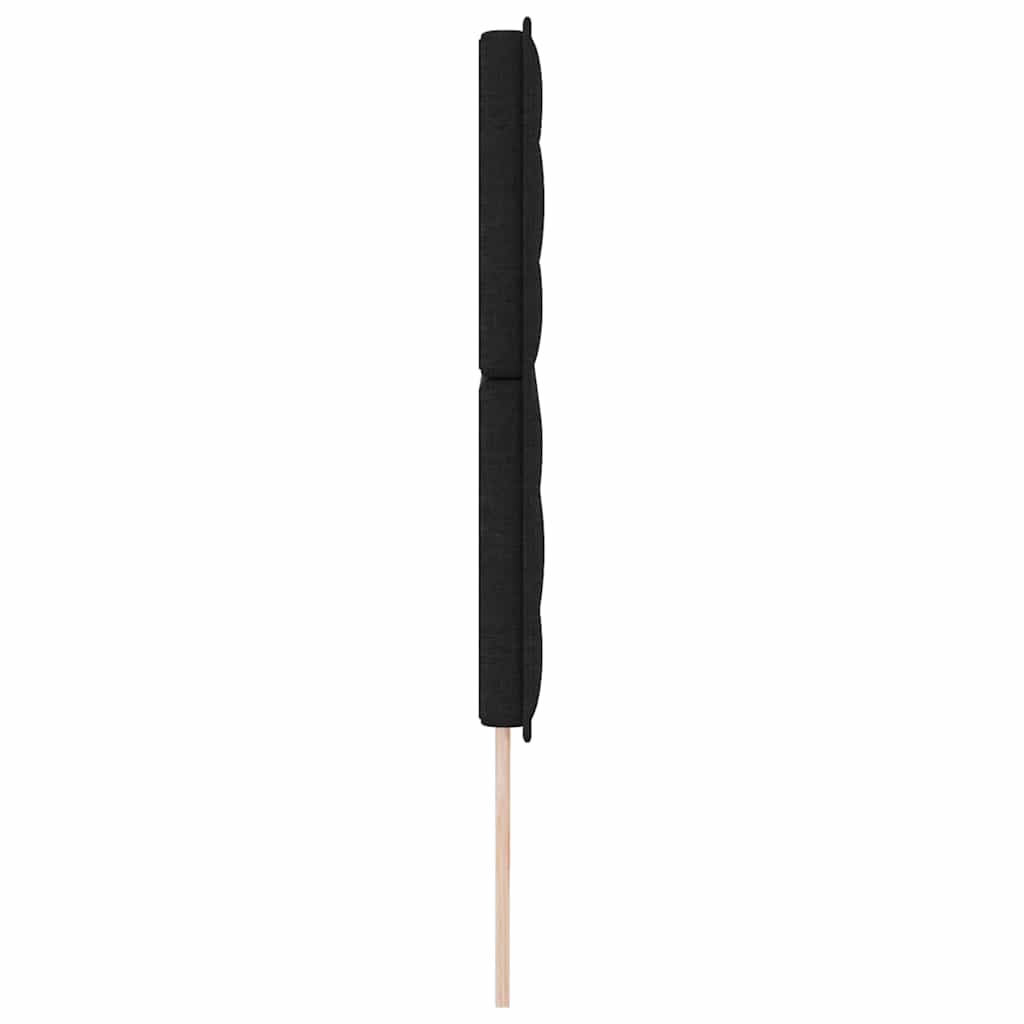 Zadné Čelo Iný S Čelnou Doskou Čierna 200 Cm Látka