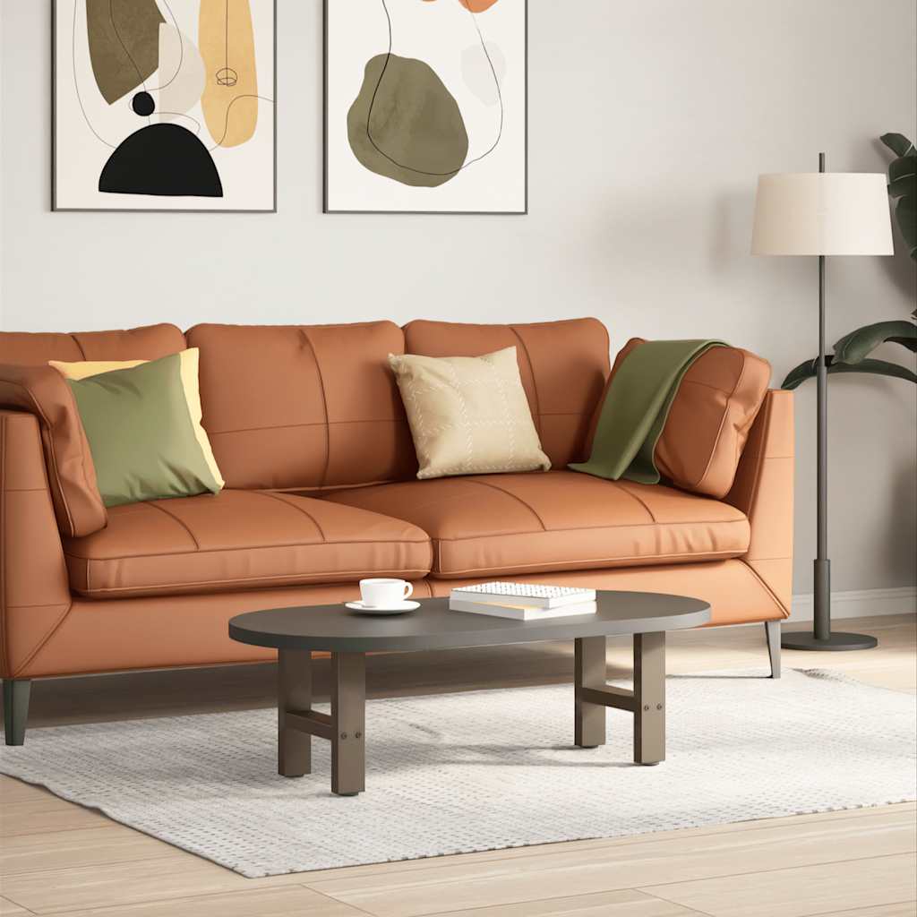 Nohy konferenčného stolíka prírodná oceľ 2 ks 40x(30-31)cm oceľ