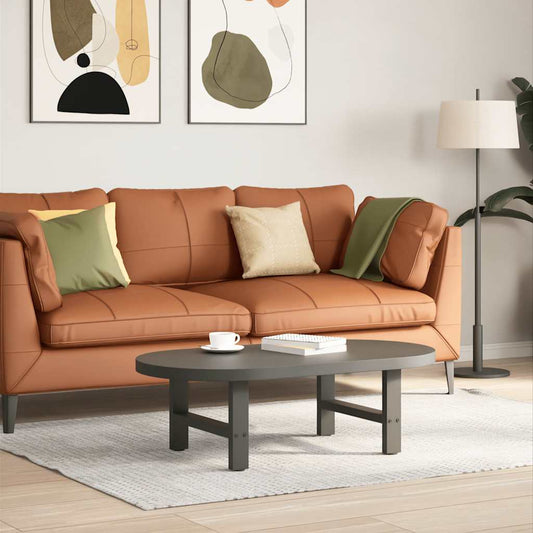 Nohy konferenčného stolíka antracitové 2 ks 50x(30-31) cm oceľ