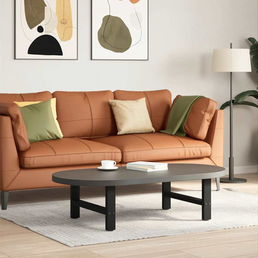 Stolové nohy na konferenčný stolík čierny 2 ks 60x(30-31) cm