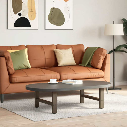 Nohy konferenčného stolíka prírodná oceľ 2 ks 60x(30-31)cm oceľ
