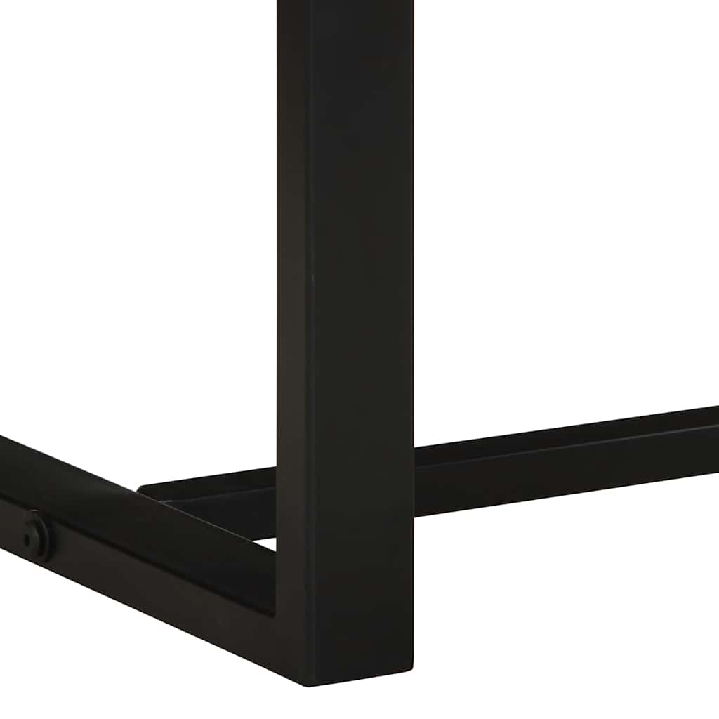 Lavica 80X35X45 Cm Masívne Hrubé Drevo Mango