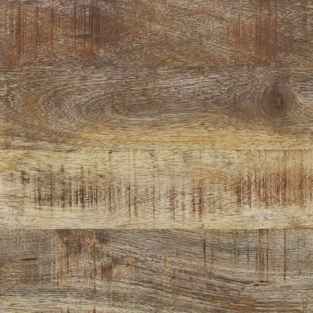 Kuchynský Regál Hnedá 80 X 40 X 160 Cm Mangový Masív