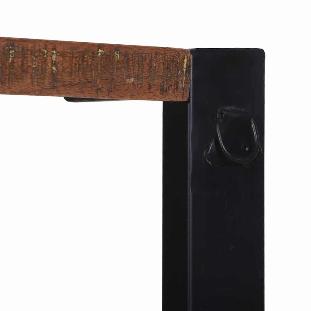 Kuchynský Regál Viacfarebný 80 X 40 X 160 Cm Recyklovaný Masív