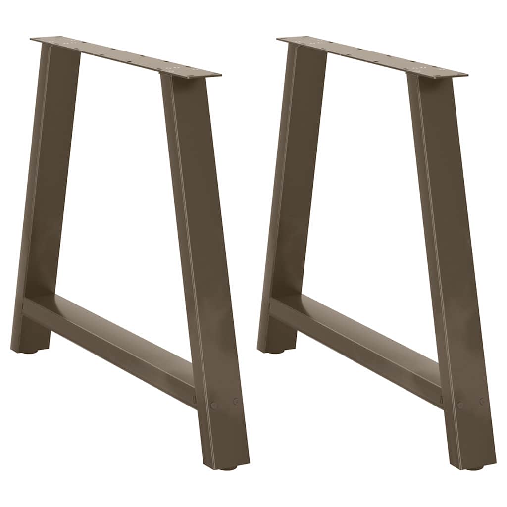 Nohy Konferenčného Stolíka V Tvare A, 2 Ks, Čierne, , Oceľové