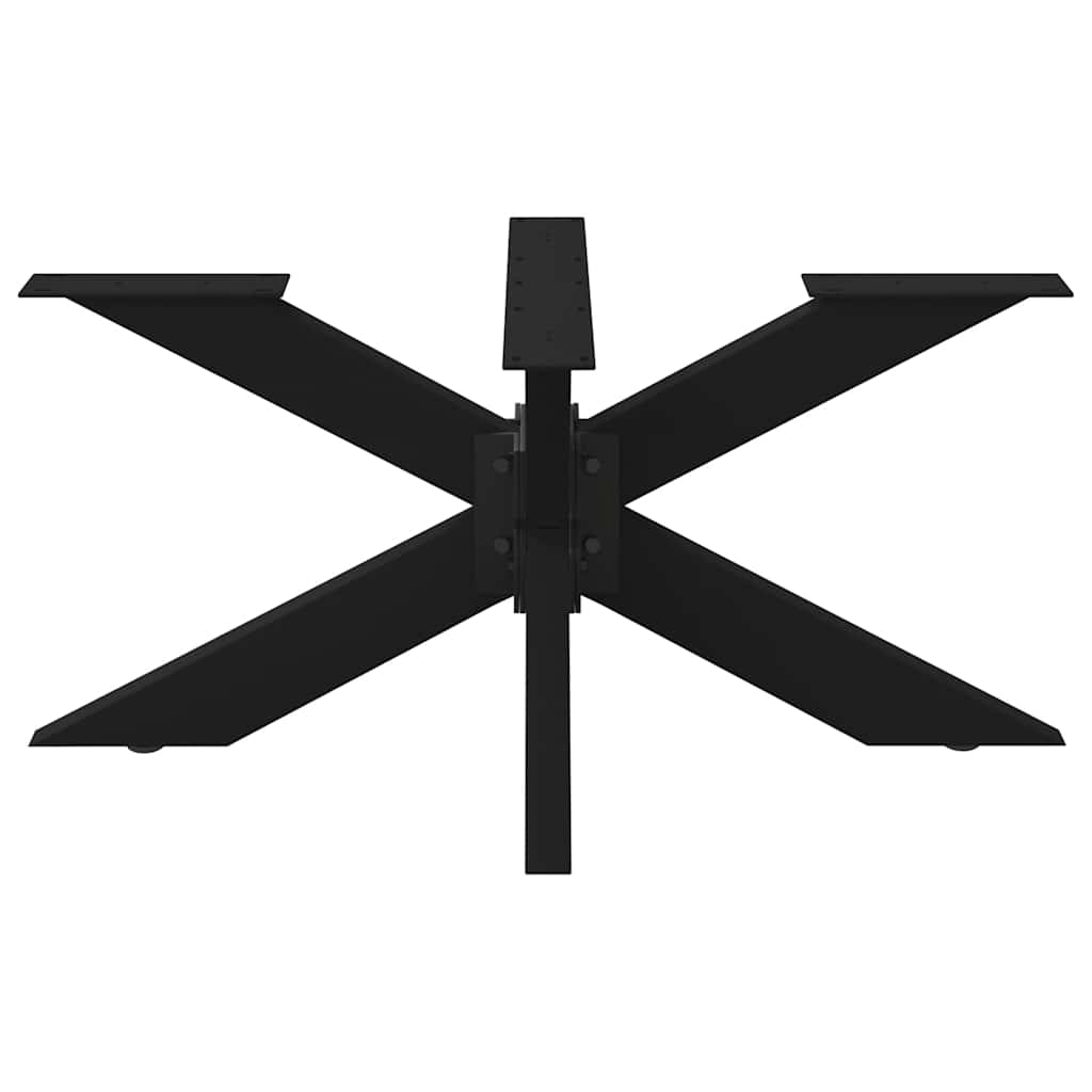 Noha Konferenčného Stolíka V Tvare Pavúka, Čierna , Oceľ