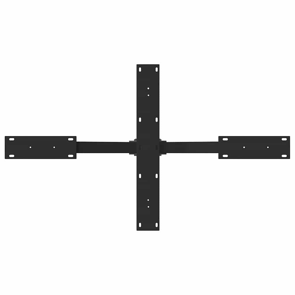 Noha Konferenčného Stolíka V Tvare Pavúka, Čierna , Oceľ