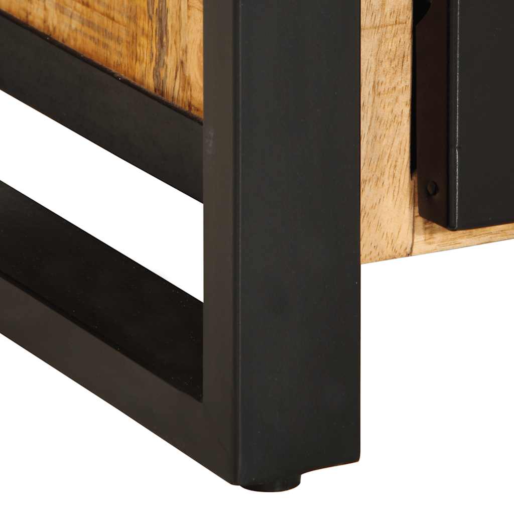 Komoda 55X35X70 Cm, Surový Mangový Masív