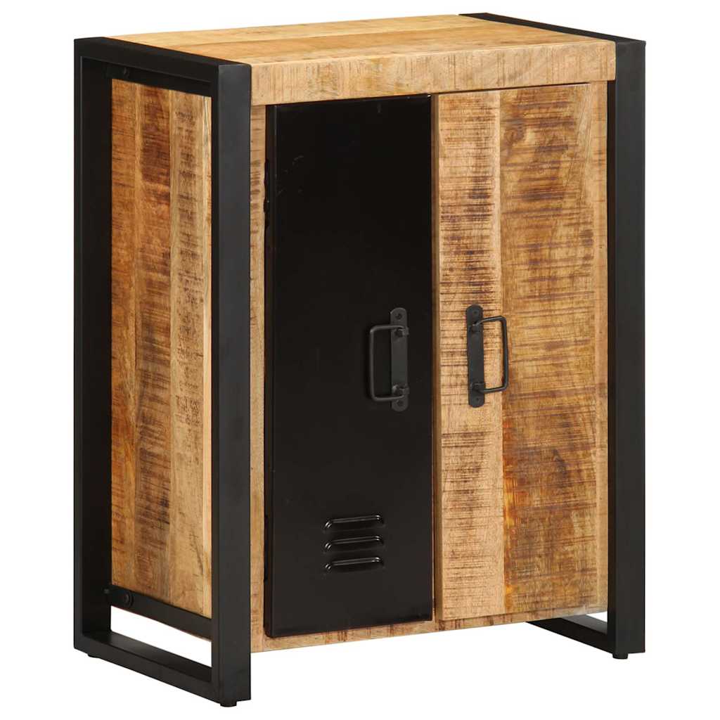 Komoda 55X35X70 Cm, Surový Mangový Masív