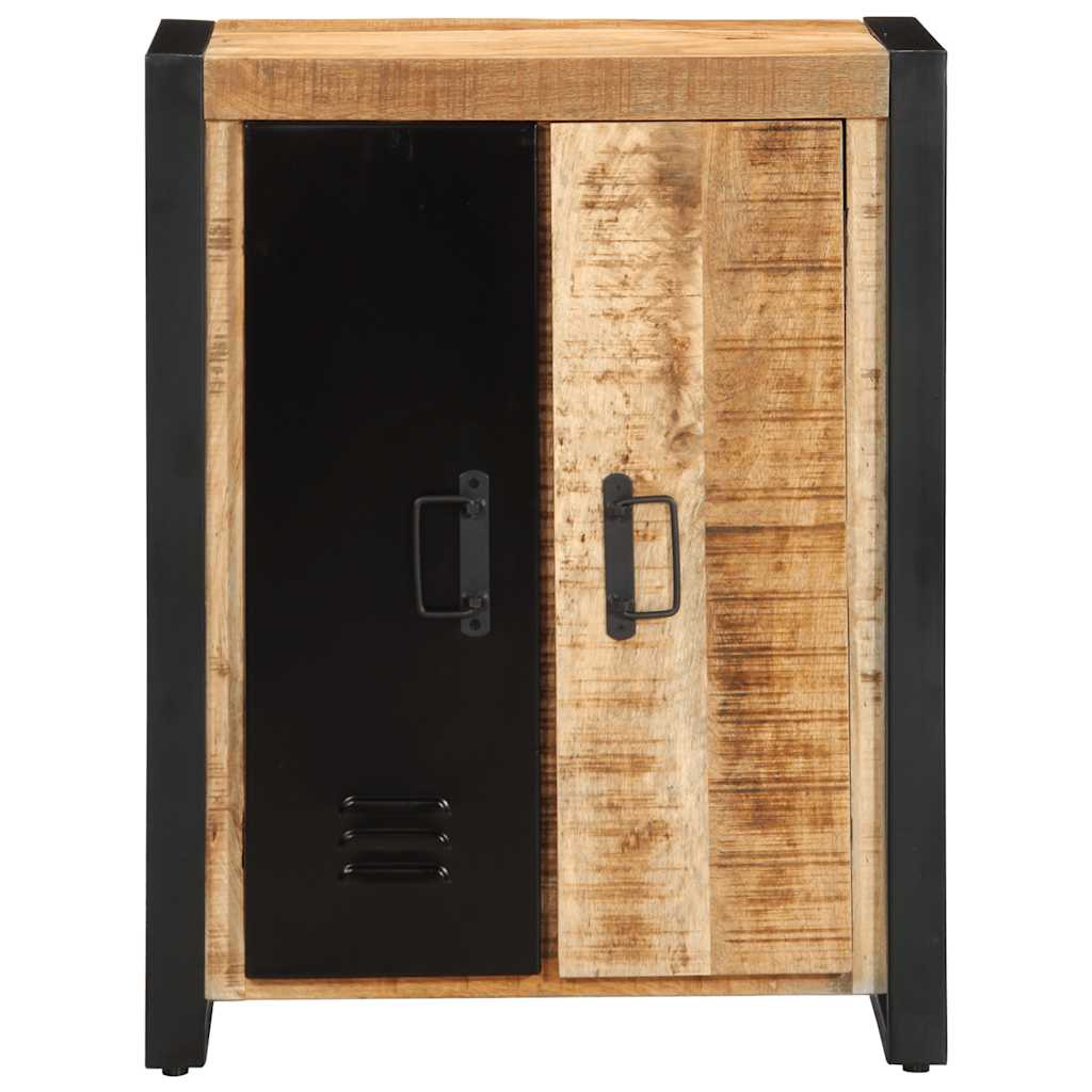 Komoda 55X35X70 Cm, Surový Mangový Masív