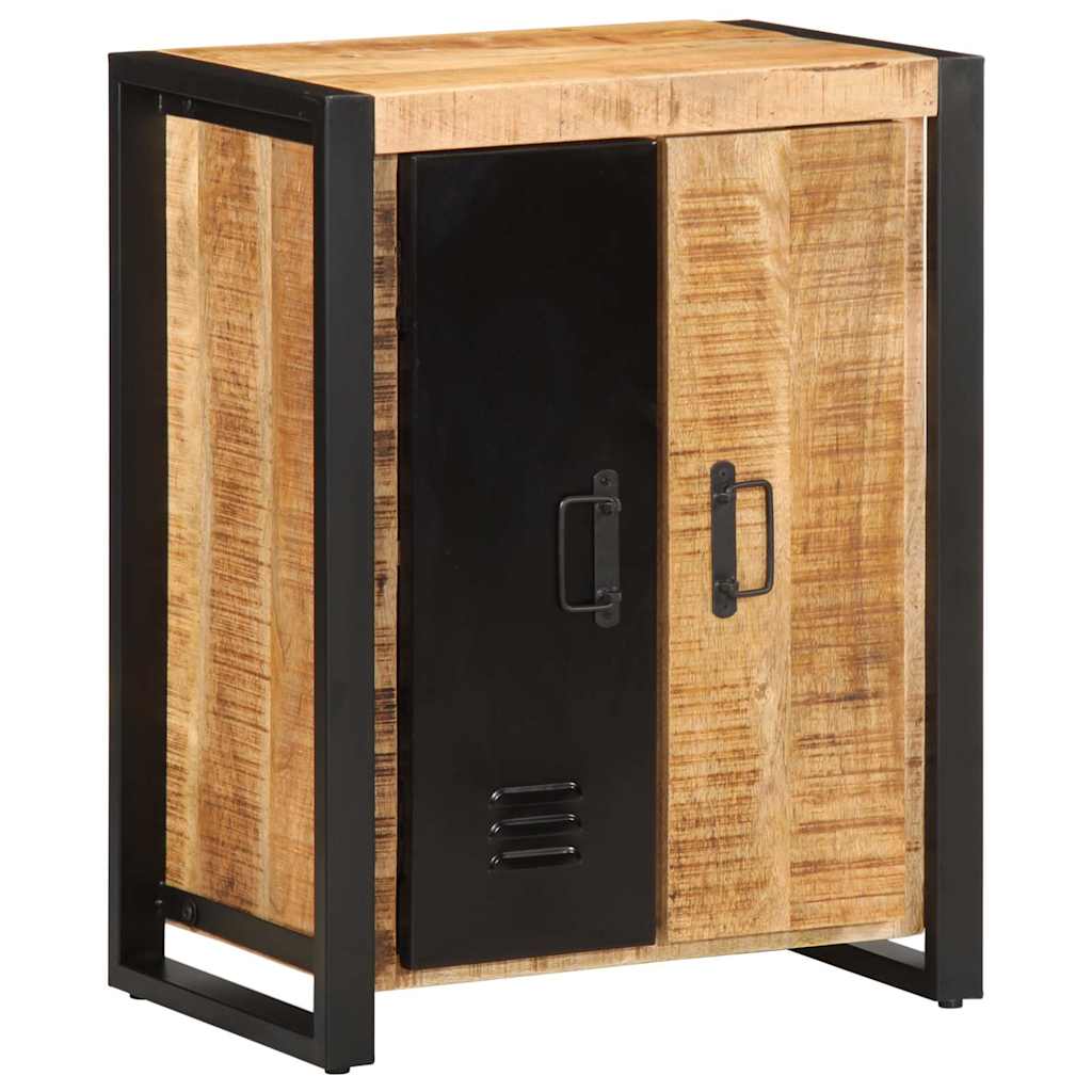 Komoda 55X35X70 Cm, Surový Mangový Masív