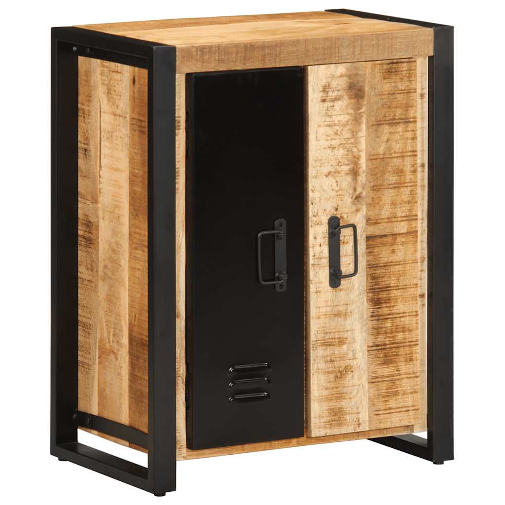 Komoda 55X35X70 Cm, Surový Mangový Masív