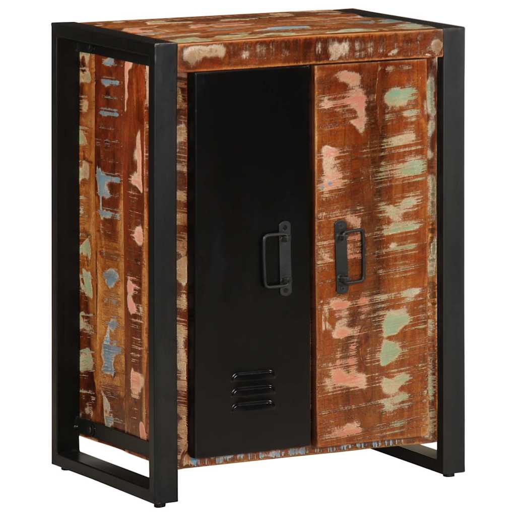 Komoda 55X35X70 Cm, Surový Mangový Masív