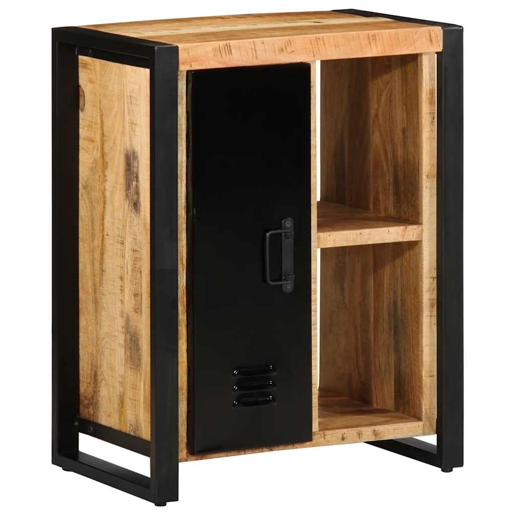 Komoda 55X35X70 Cm, Surový Mangový Masív