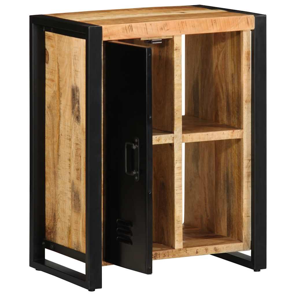 Komoda 55X35X70 Cm, Surový Mangový Masív