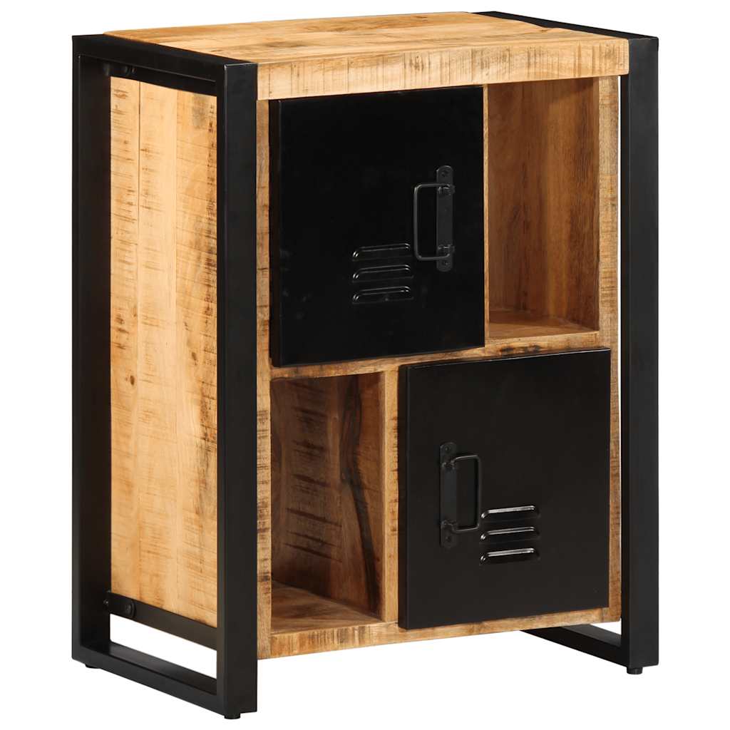 Komoda 55X35X70 Cm, Surový Mangový Masív