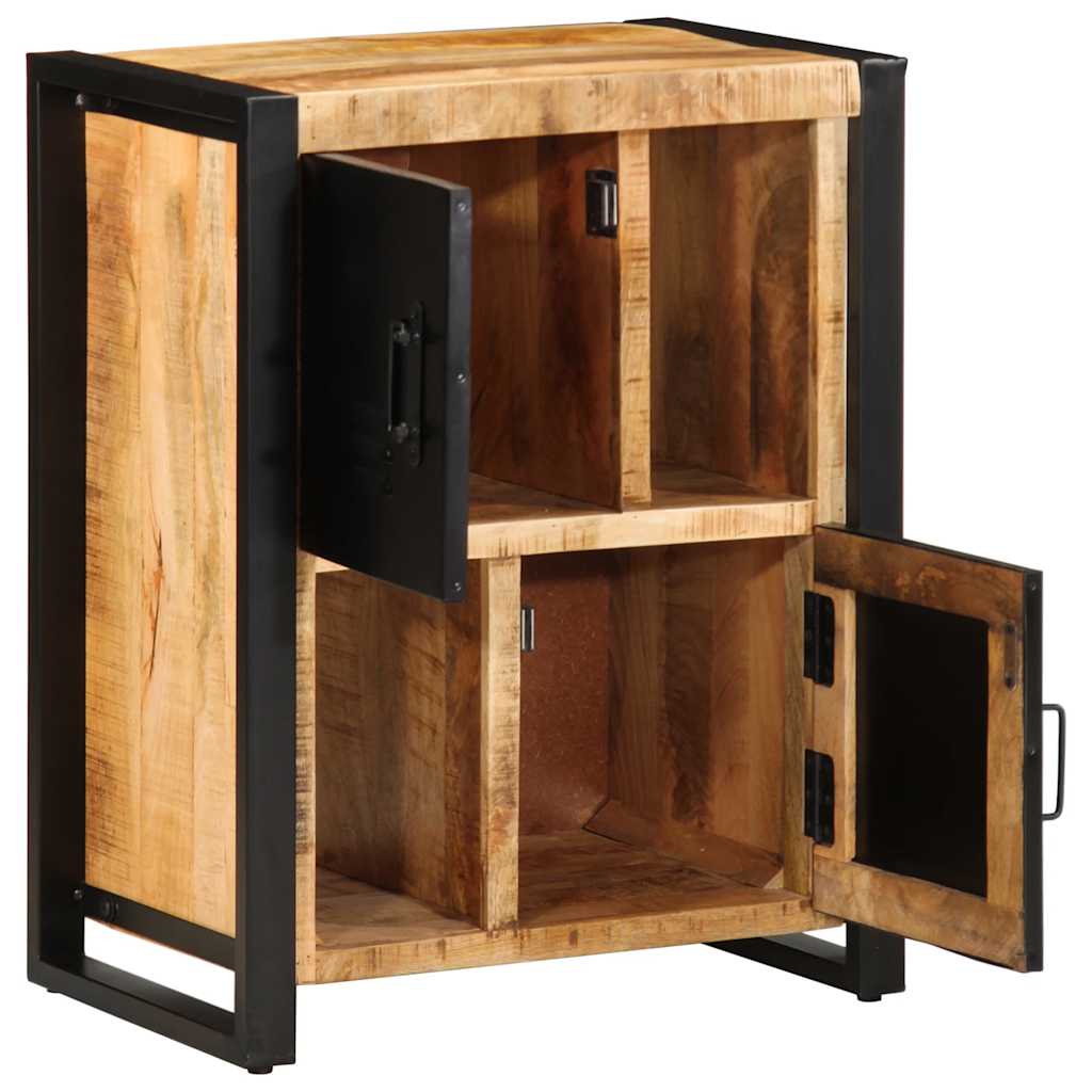 Komoda 55X35X70 Cm, Surový Mangový Masív