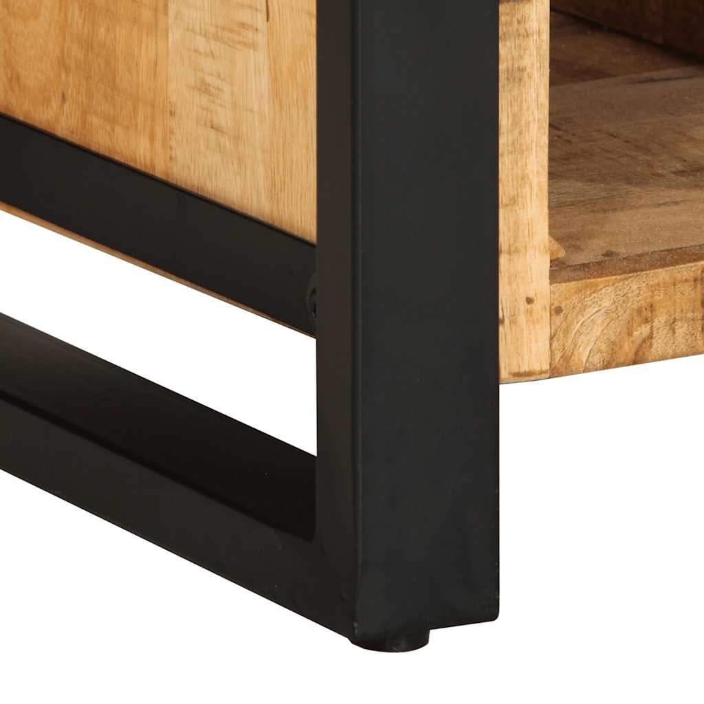 Komoda 55X35X70 Cm, Surový Mangový Masív