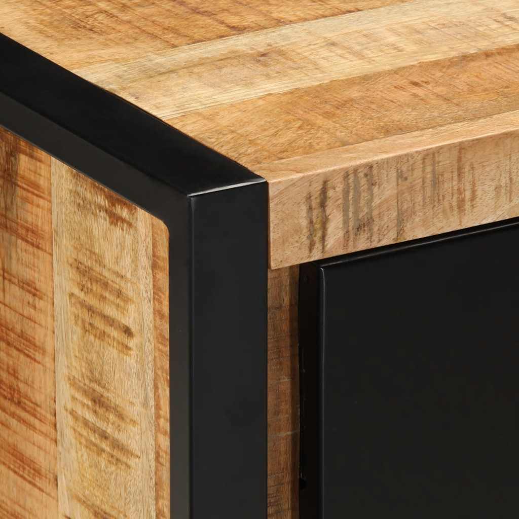 Tv Skrinka 80X30X40 Cm Masívne Hrubé Drevo Mango