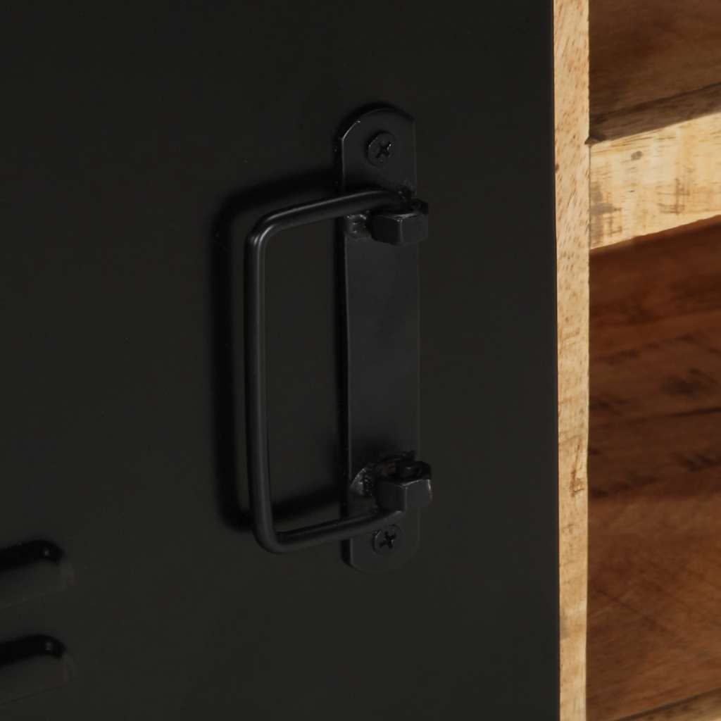 Tv Skrinka 80X30X40 Cm Masívne Hrubé Drevo Mango