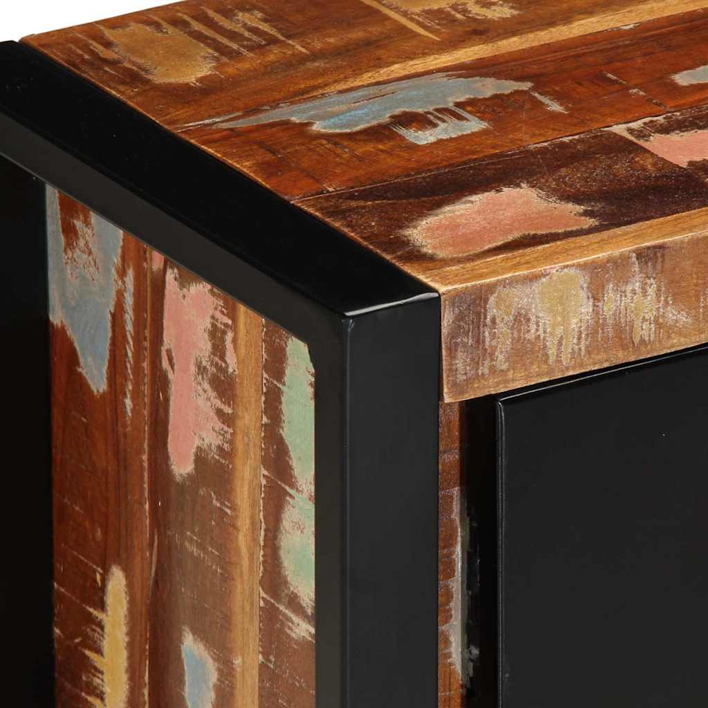 Tv Skrinka 100X30X40 Cm Rekultivované Masívne Drevo