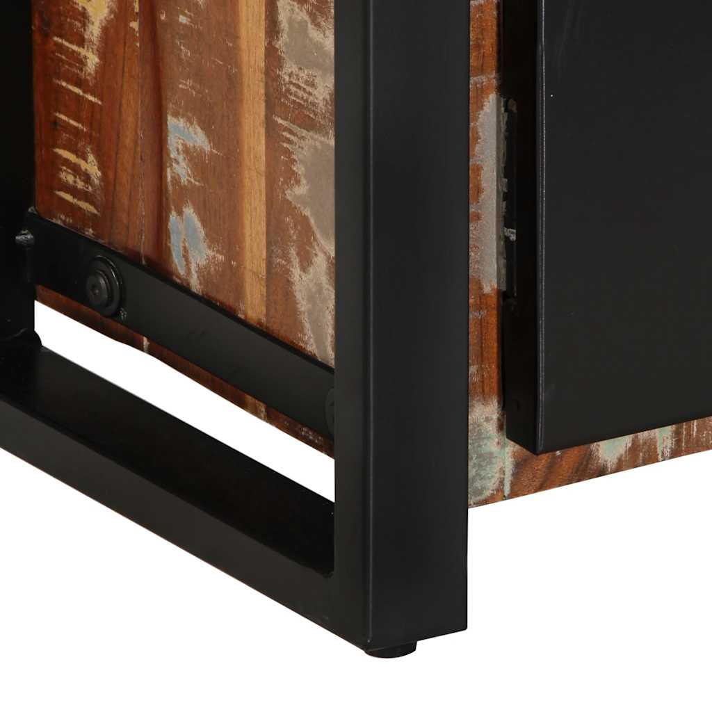 Tv Skrinka 100X30X40 Cm Rekultivované Masívne Drevo