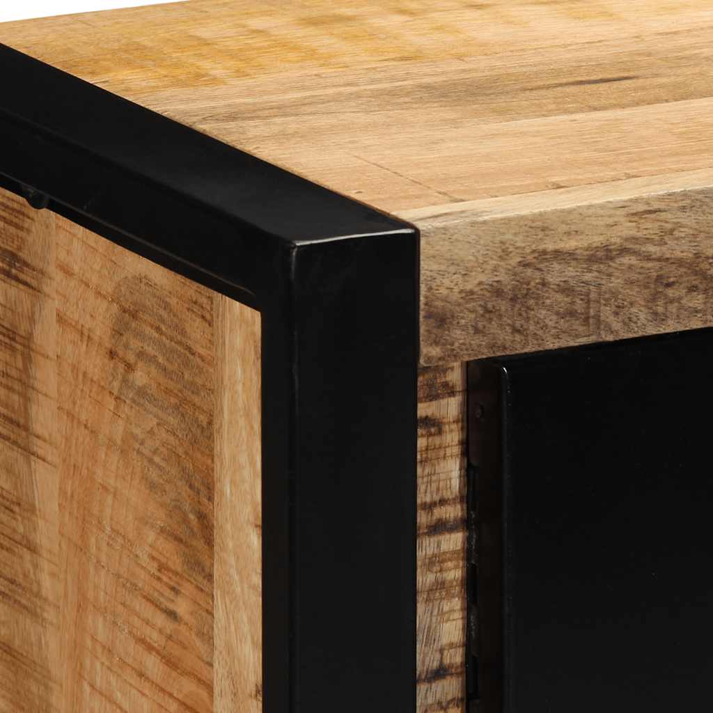 Tv Skrinka 80X30X35 Cm Masívne Hrubé Drevo Mango