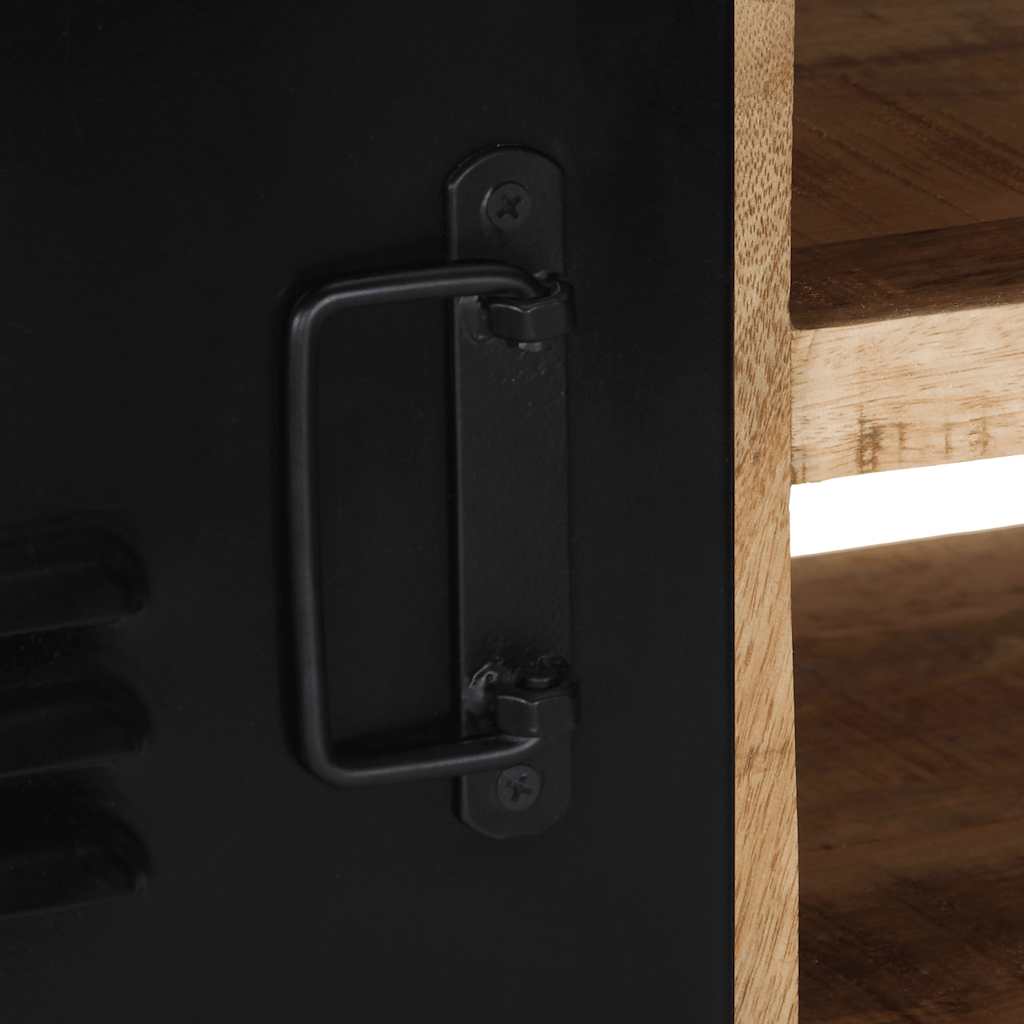 Tv Skrinka 80X30X35 Cm Masívne Hrubé Drevo Mango