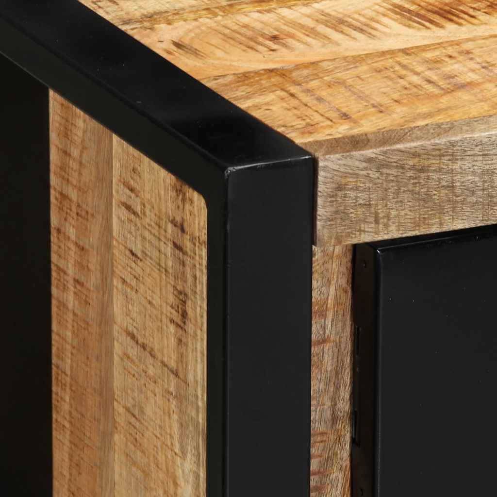 Tv Skrinka 100X30X35 Cm Masívne Hrubé Drevo Mango