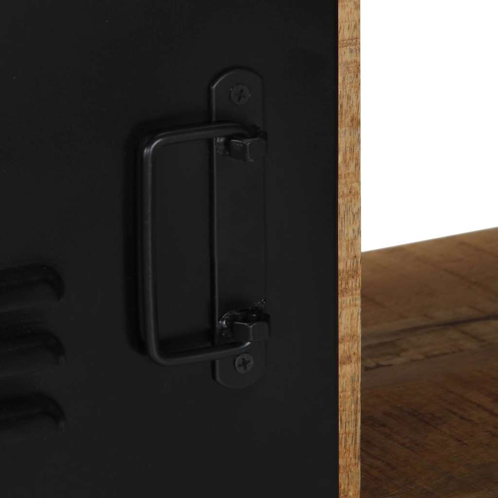 Tv Skrinka 80X30X35 Cm Masívne Hrubé Drevo Mango