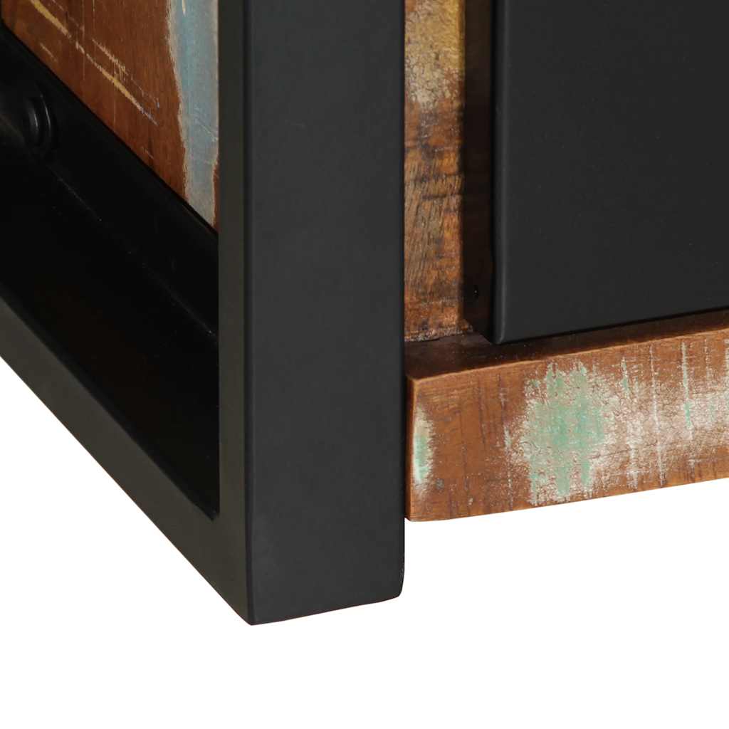 Tv Skrinka 100X30X25 Cm Rekultivované Masívne Drevo