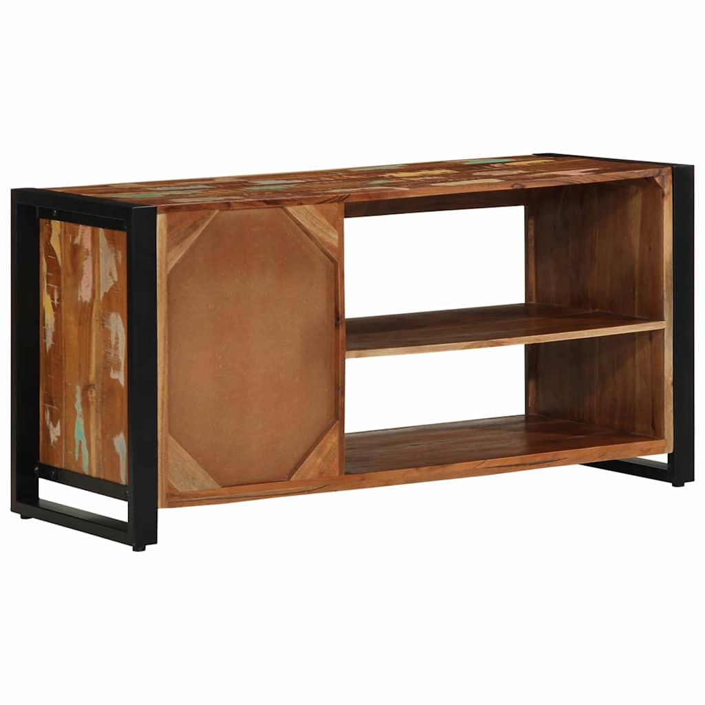 Lavička Na Topánky Viacfarebný Recyklovaný Masív