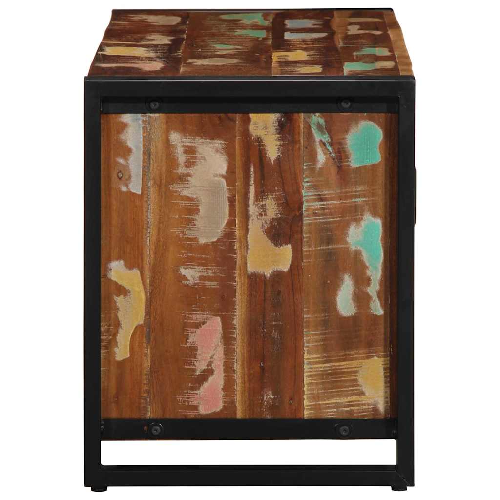 Lavička Na Topánky Viacfarebný Recyklovaný Masív