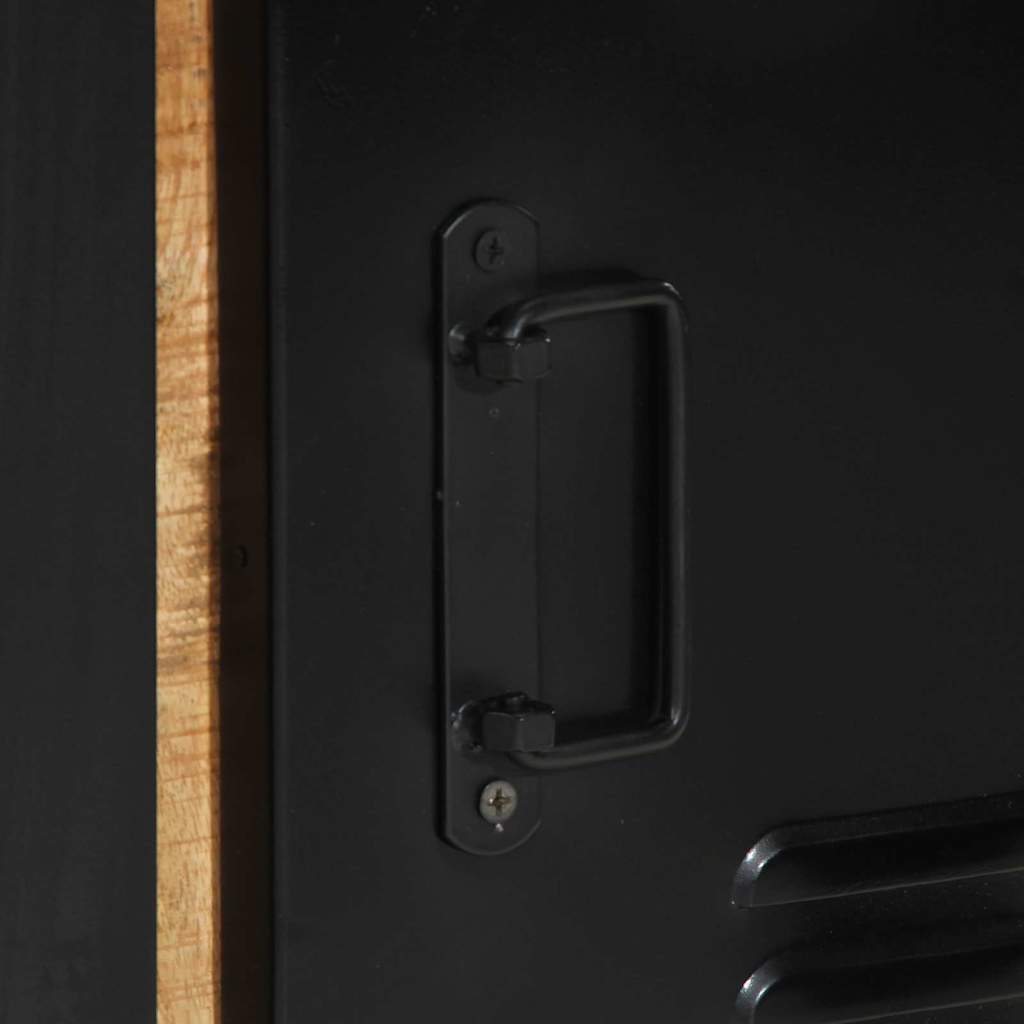 Kúpeľňový Kabinet S Dverami Hnedá 40 X 35 X 75 Cm Mangový Masív