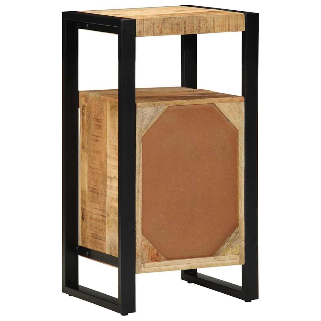 Kúpeľňový Kabinet S Dverami Hnedá 40 X 35 X 75 Cm Mangový Masív