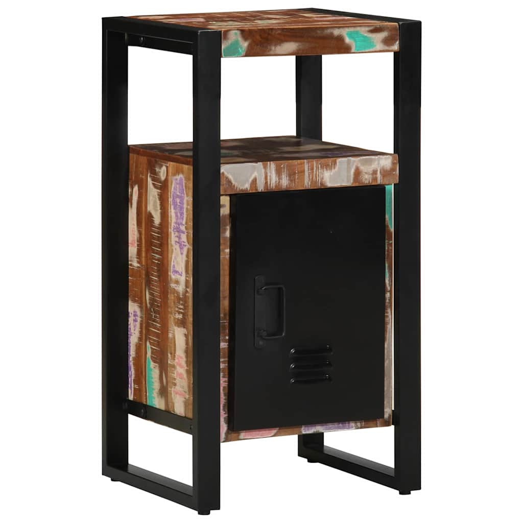 Kúpeľňový Kabinet Hnedá 40 X 35 X 75 Cm Recyklovaný Masív