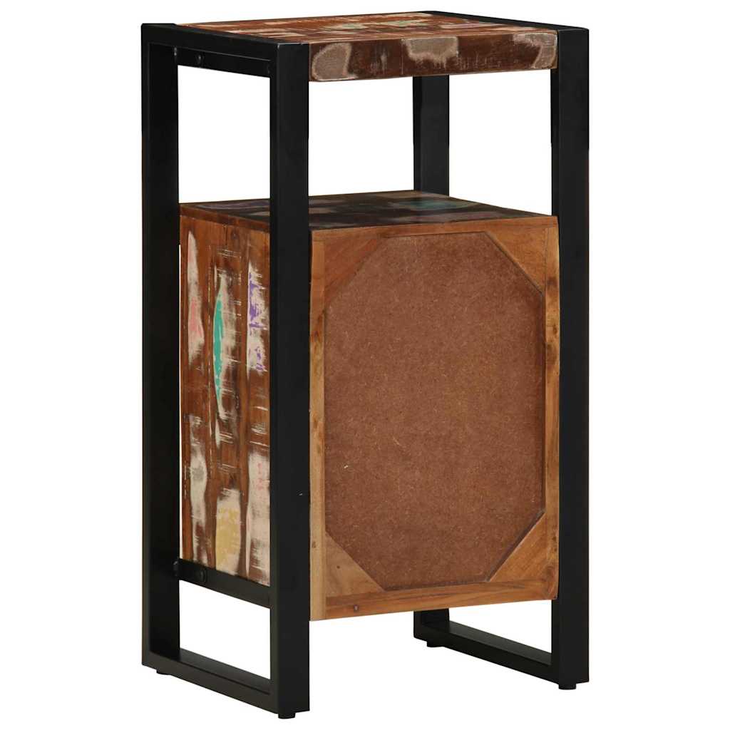 Kúpeľňový Kabinet Hnedá 40 X 35 X 75 Cm Recyklovaný Masív