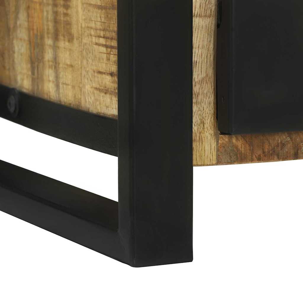 Skrinka Na Umývadlo Hnedá 55 X 35 X 60 Cm Mangový Masív