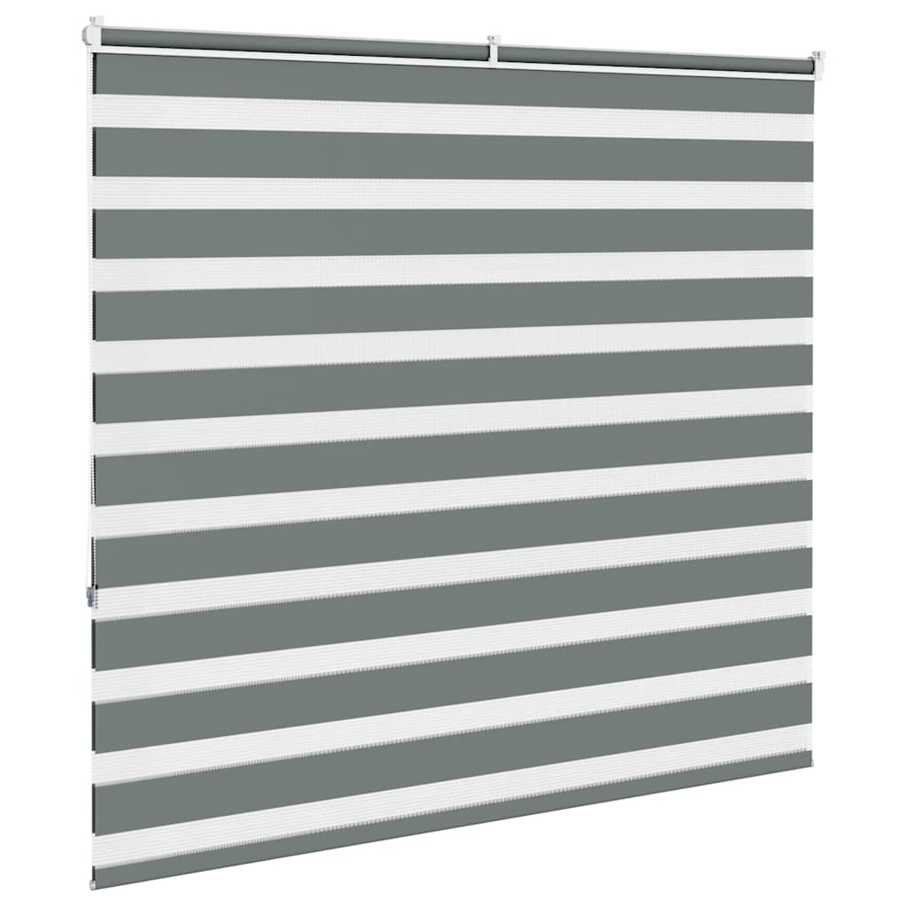 Zebra roleta tmavošedá 160x150 cm šírka látky 155,9cm polyester