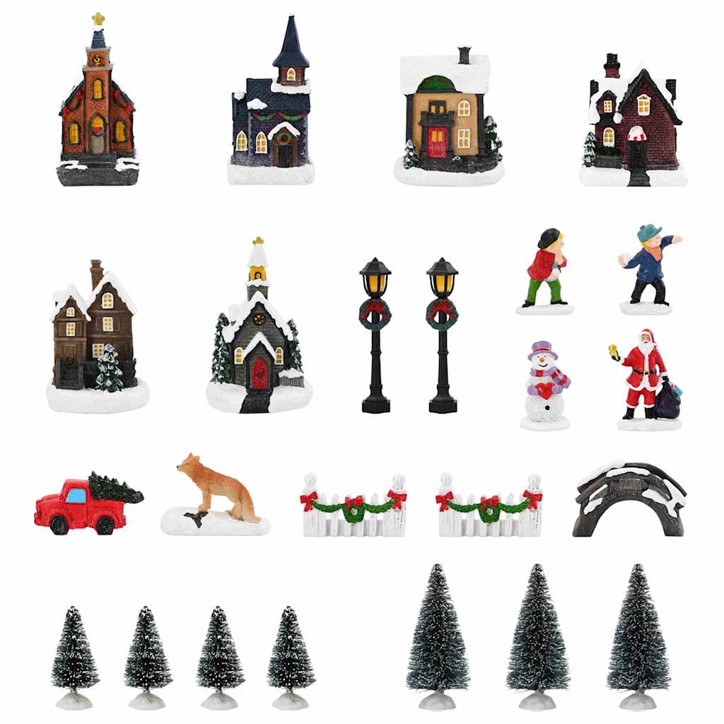 Vianočná Dekorácia Na Stôl Viacfarebný Živica