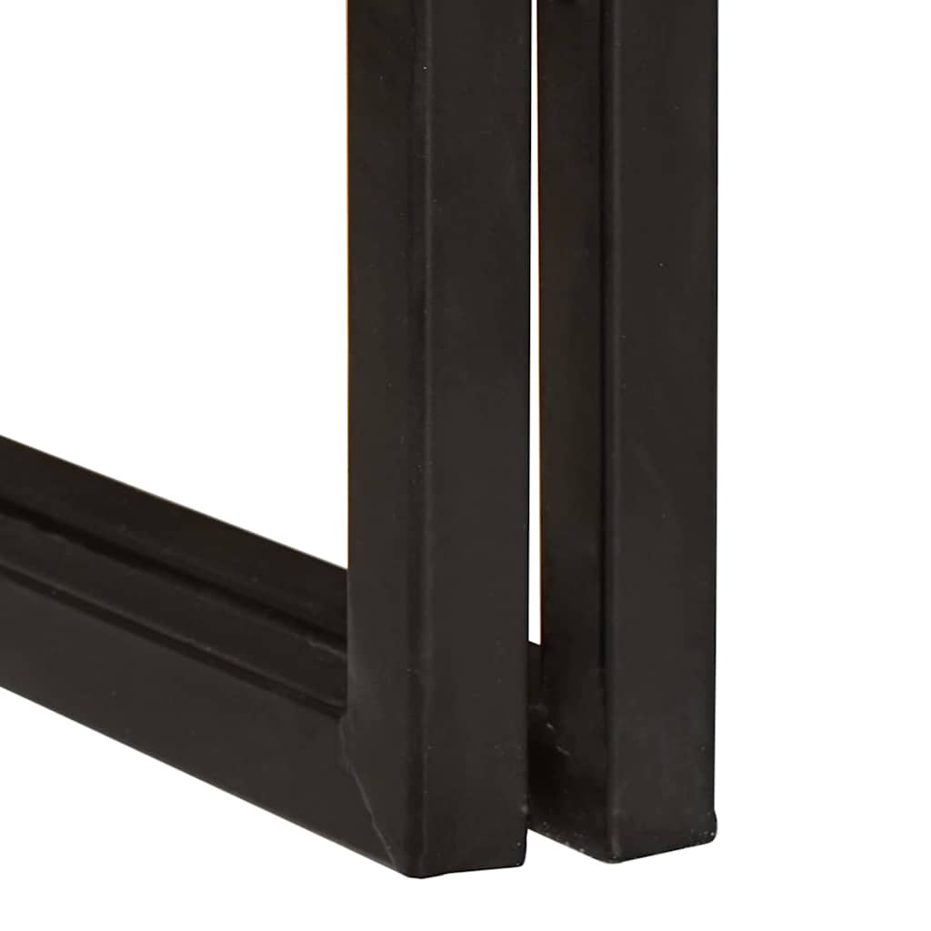 Servírovacia Skriňa Hnedá 66 X 33 X 70 Cm Akáciový Masív