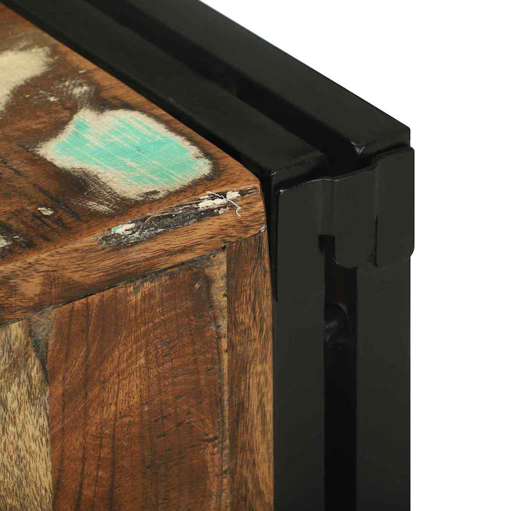 Regál Na Víno Viacfarebný 34.5 X 35 X 39 Cm Recyklovaný Masív